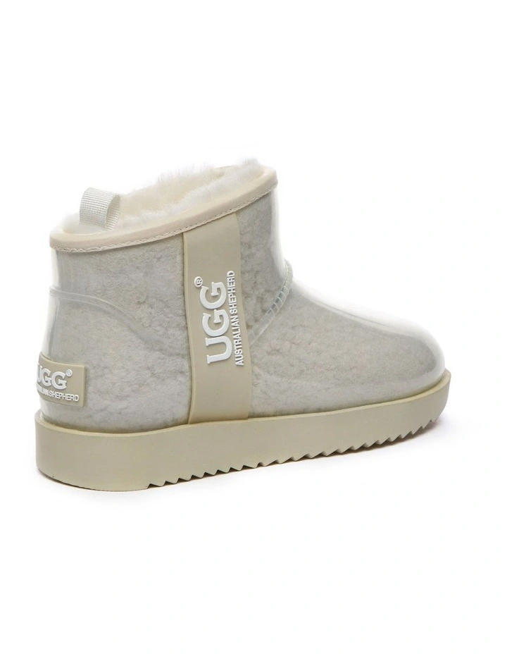 Australian Shepherd UGG Womens Coated Mini Waterproof Boots image 3