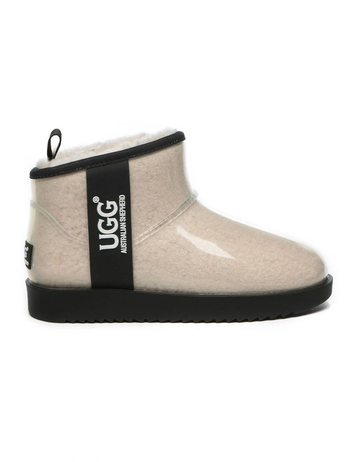 Australian Shepherd UGG Womens Coated Mini Waterproof Boots image 1