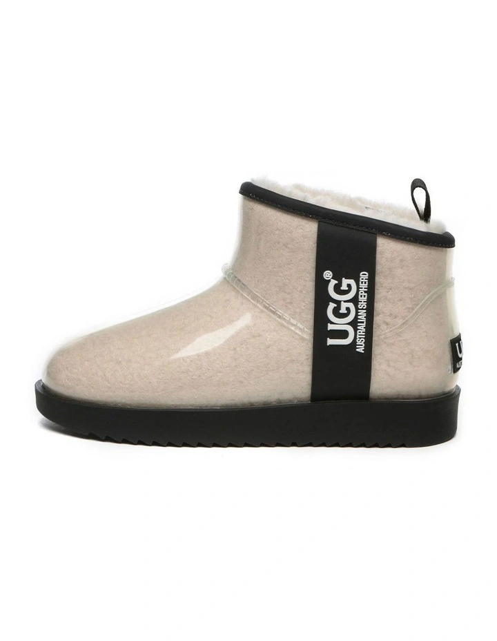 Australian Shepherd UGG Womens Coated Mini Waterproof Boots image 4