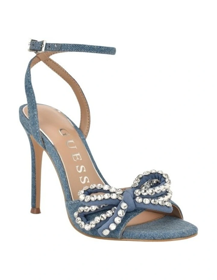 Charmin Heeled Sandals in Blue image 1