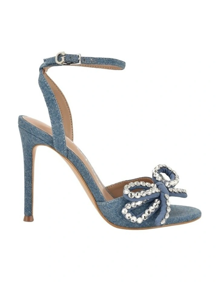 Charmin Heeled Sandals in Blue image 2