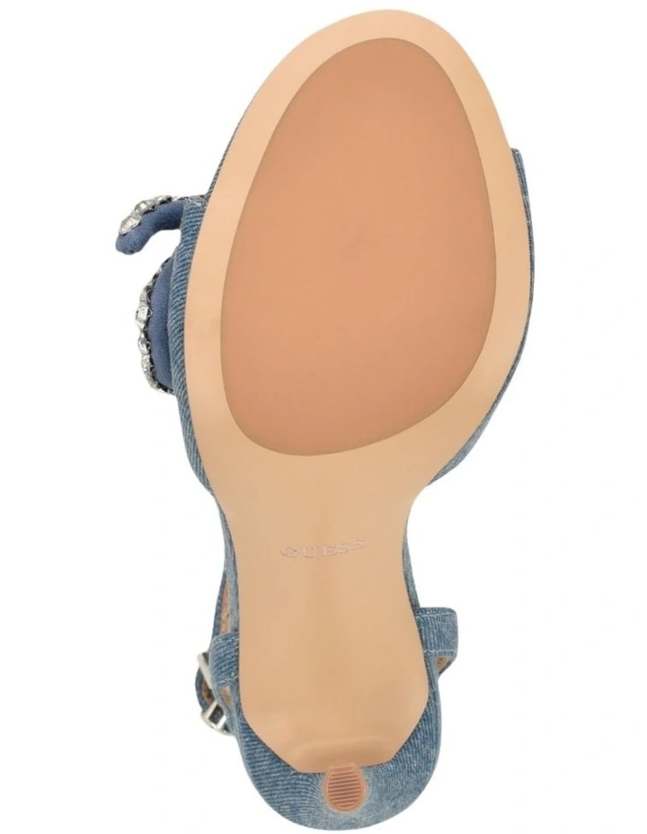 Charmin Heeled Sandals in Blue image 6