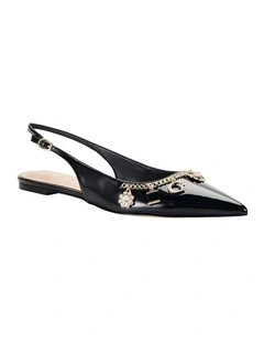 Daisee Flats in Black
