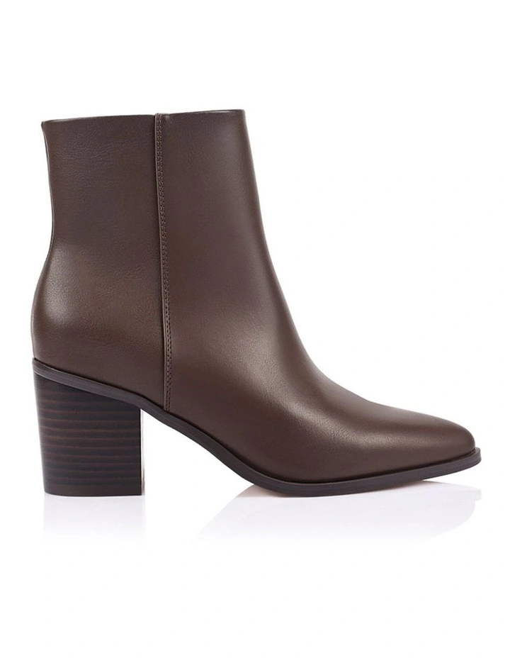 Abbott Ankle Boots - Chocolate Brown image 1