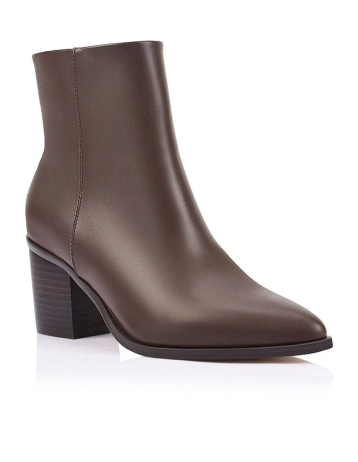 Abbott Ankle Boots - Chocolate Brown image 2