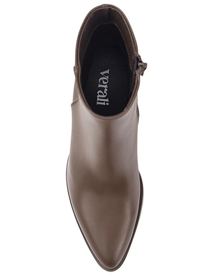 Abbott Ankle Boots - Chocolate Brown image 3