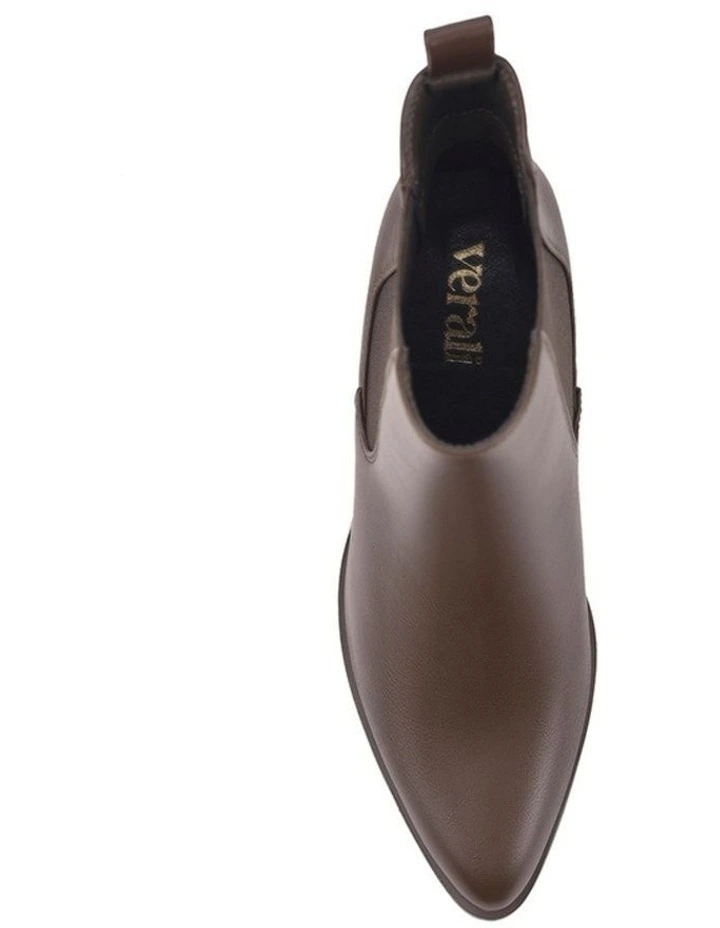 Abbie Chelsea Ankle Boots - Chocolate Brown image 4