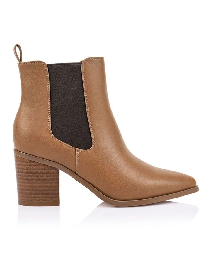 Abbie Chelsea Ankle Boots - Tan image 1