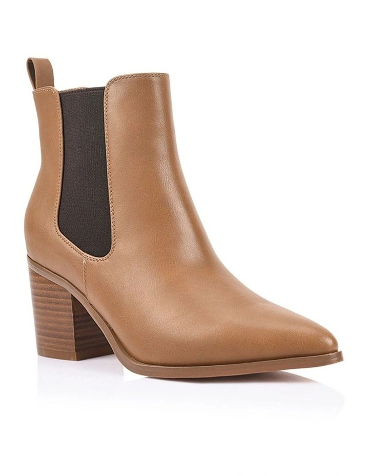 Abbie Chelsea Ankle Boots - Tan image 2