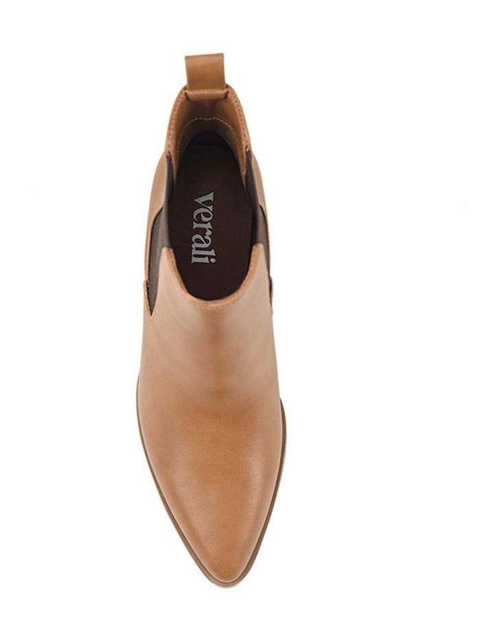 Abbie Chelsea Ankle Boots - Tan image 3