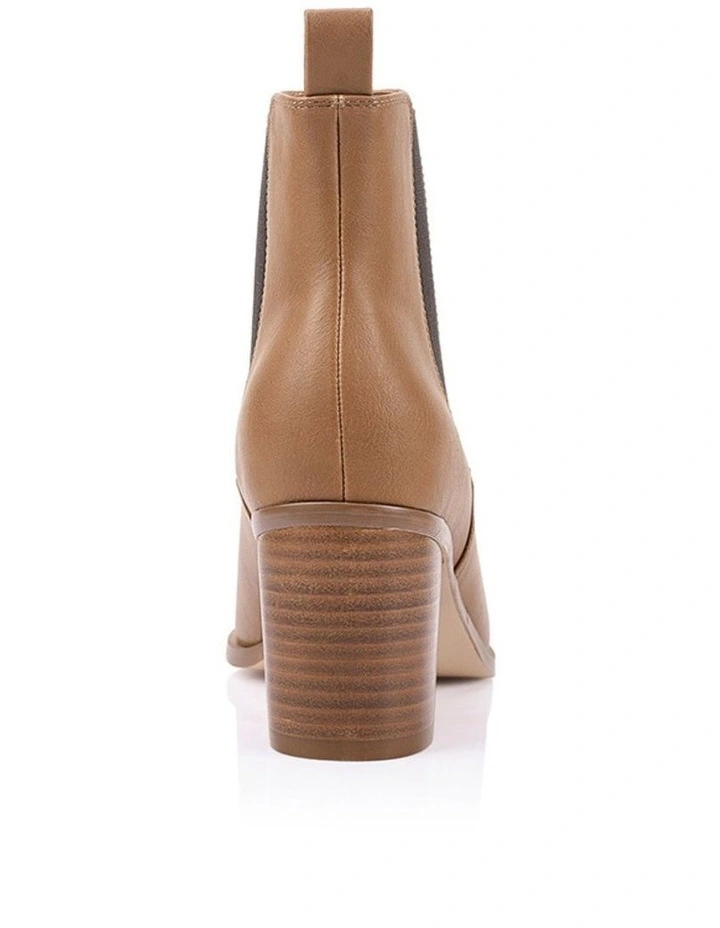Abbie Chelsea Ankle Boots - Tan image 4