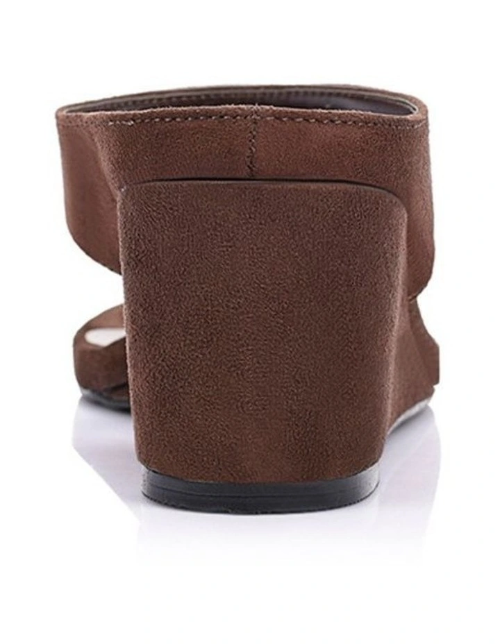 Poh Thong Wedges - Chocolate Brown Micro image 4