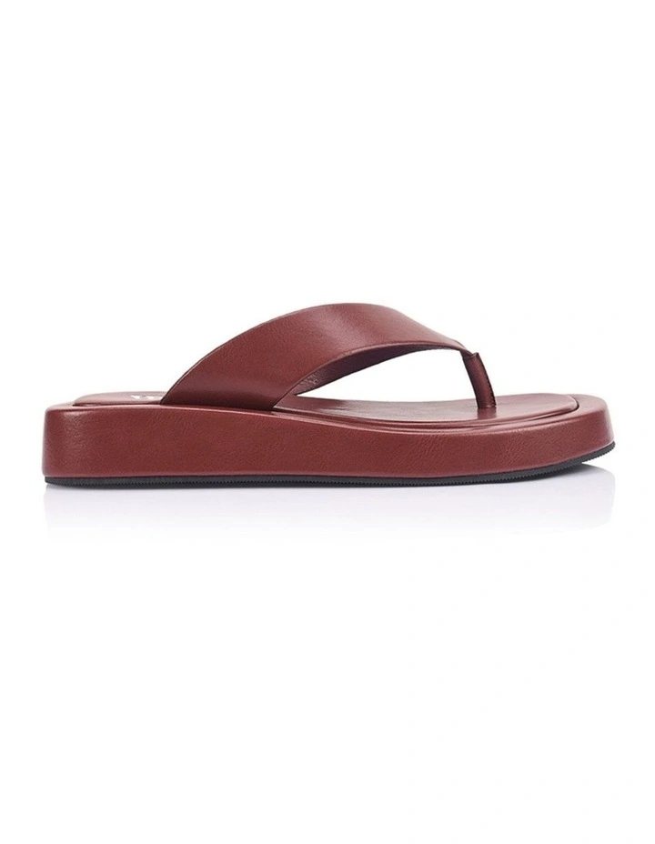 Bouncer II Flatform Thongs - Berry Red image 1