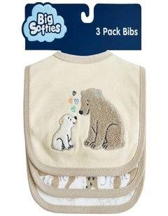 Big Softies Infant Bibs Bear