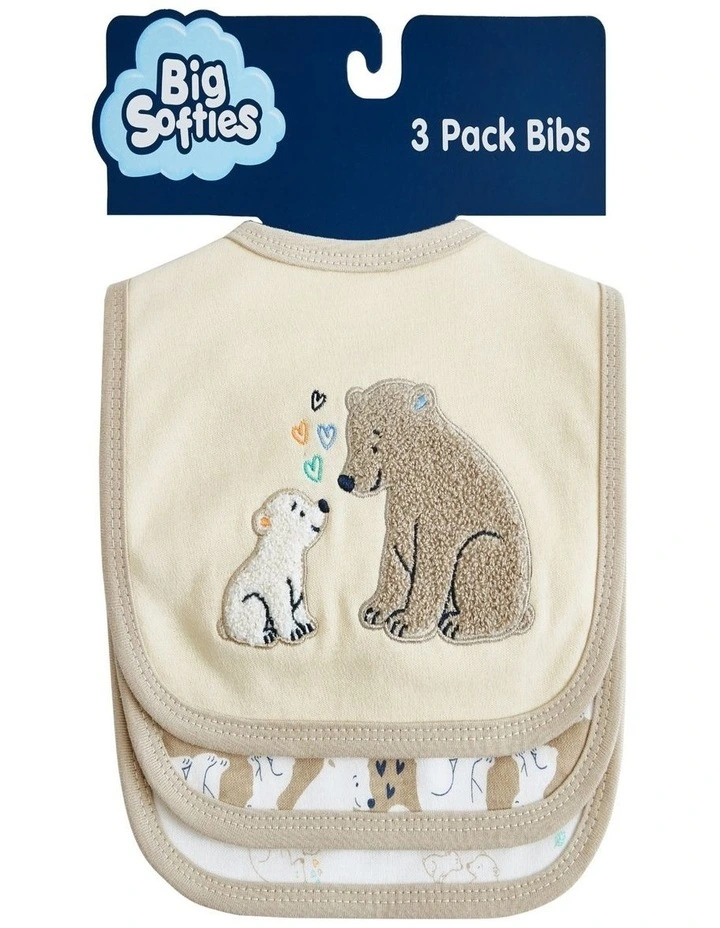 Big Softies Infant Bibs Bear image 1