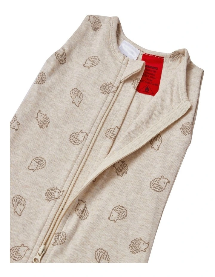 Snugtime Lined Swddle, Hedgehog image 5