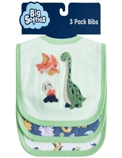 Big Softies Infant Bibs Dino