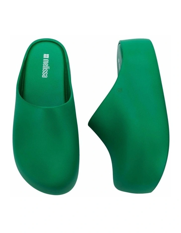 Melissa Free Clog Up Platform Green image 4