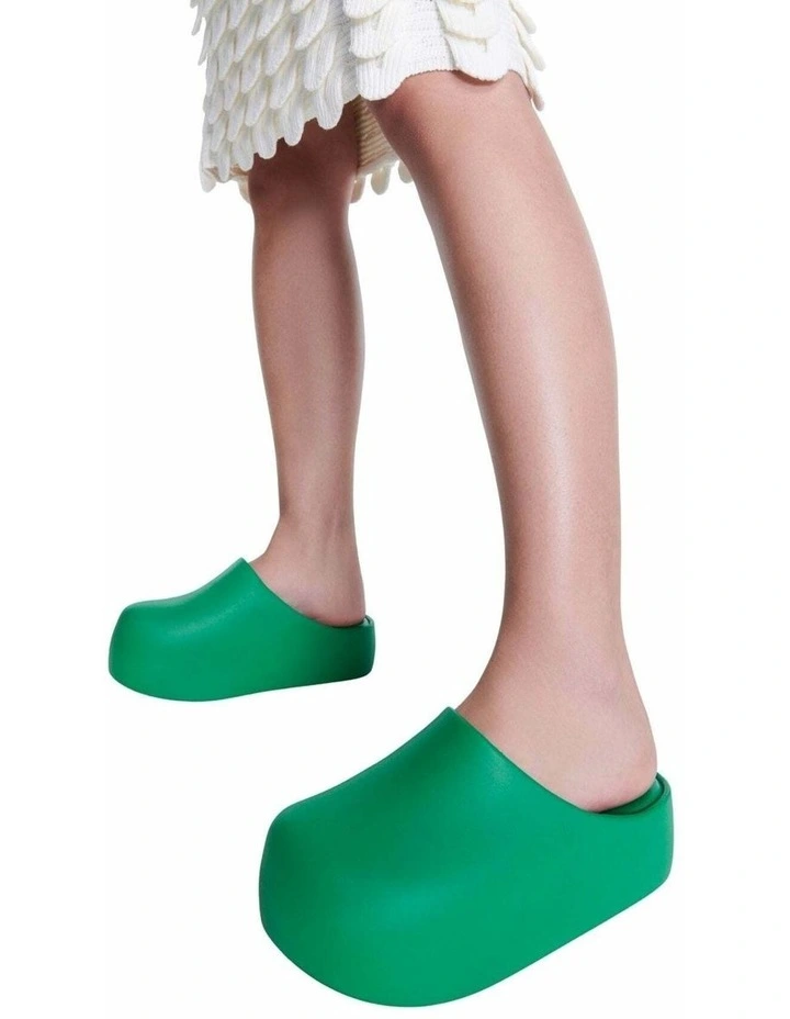 Melissa Free Clog Up Platform Green image 5