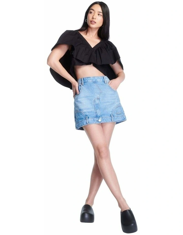 Melissa Free Clog Up Platform Black image 2