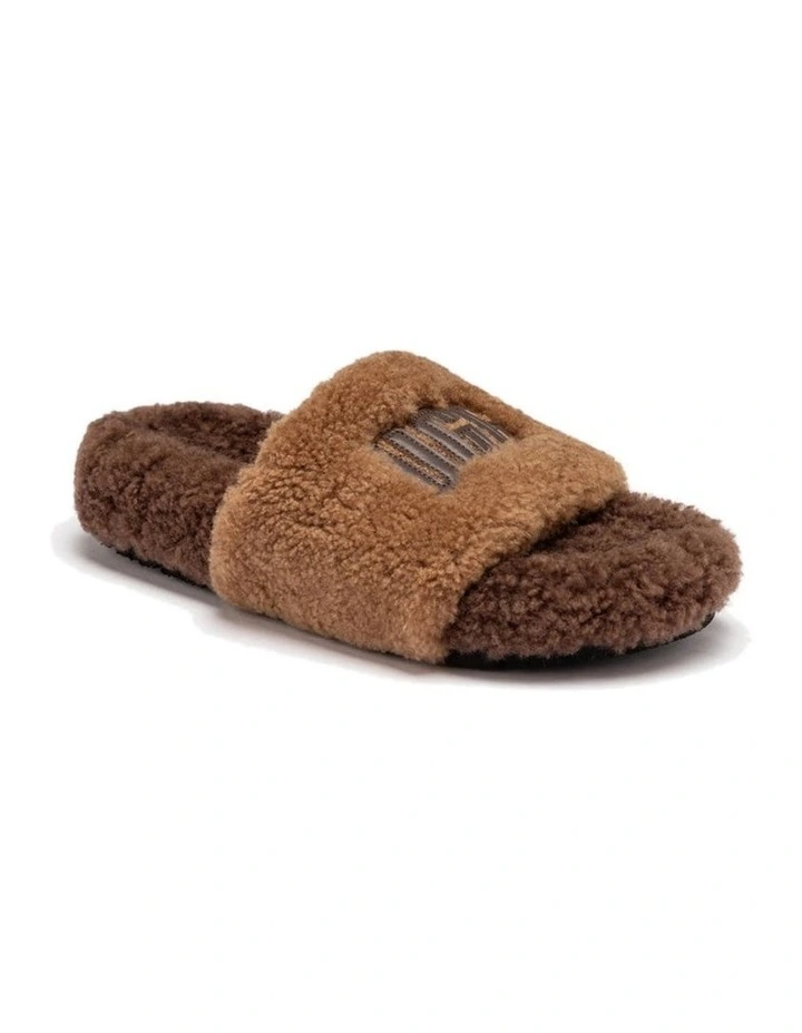 Acacia Shearling Logo Slipper image 1