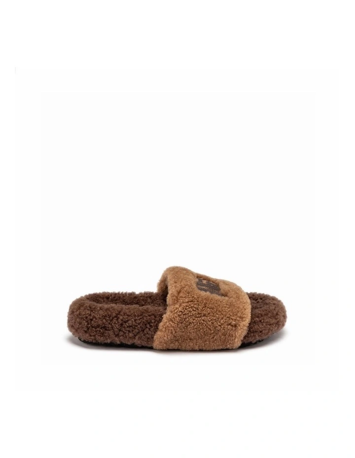 Acacia Shearling Logo Slipper image 4