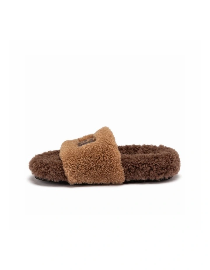 Acacia Shearling Logo Slipper image 6