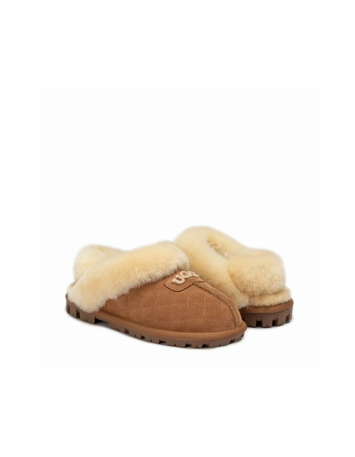 Coquette Matelass Embroidered Logo Slipper - Detachable image 5