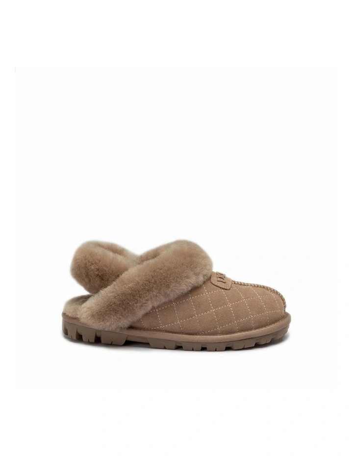 Coquette Matelass Embroidered Logo Slipper - Detachable image 3