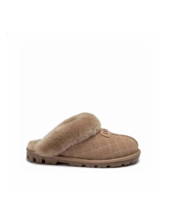Coquette Matelass Embroidered Logo Slipper - Detachable image 4