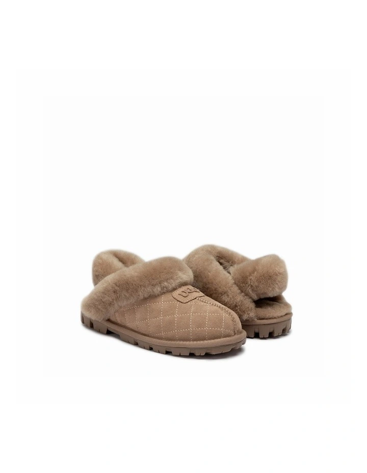 Coquette Matelass Embroidered Logo Slipper - Detachable image 5