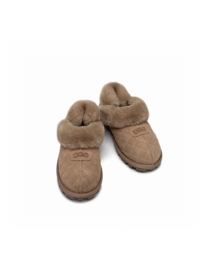 Coquette Matelass Embroidered Logo Slipper - Detachable image 6