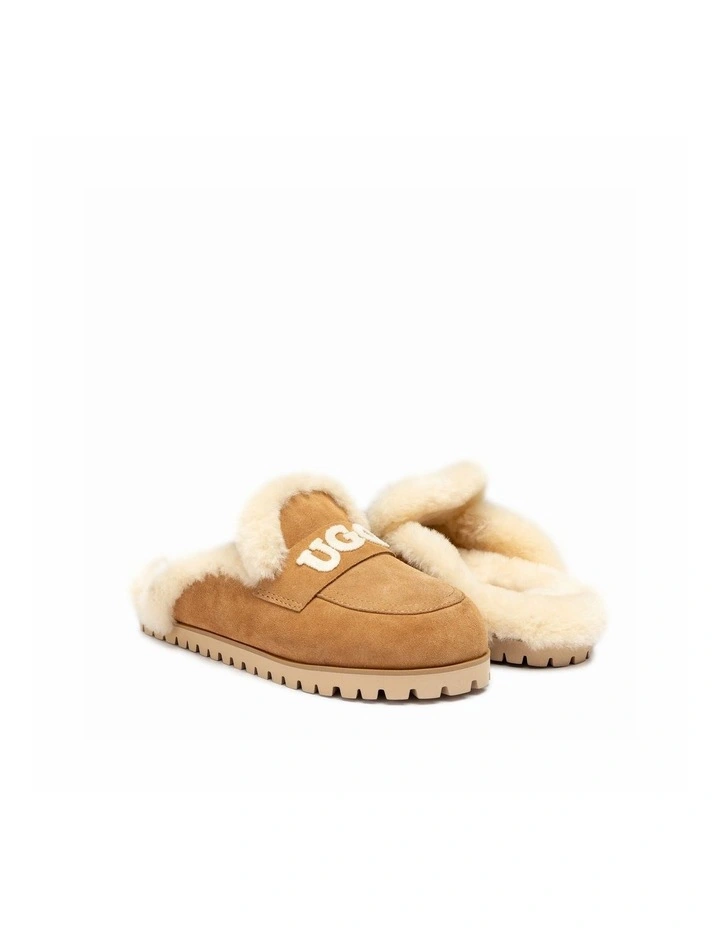 Priya Knit Logo Shearling Slipper image 2