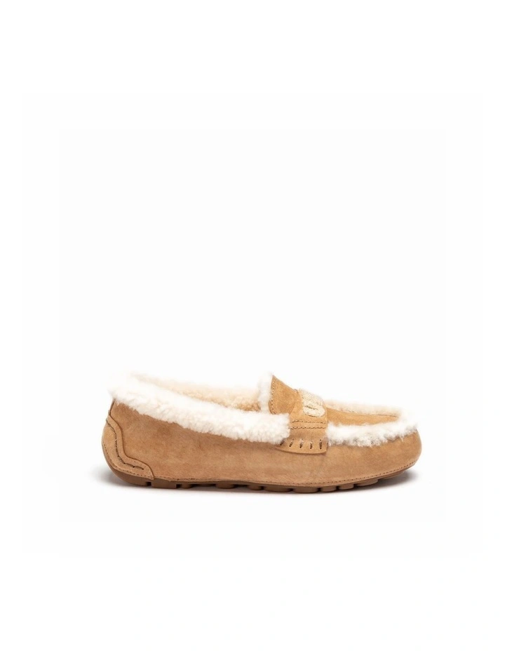 Violet Shearling Moccasin image 3
