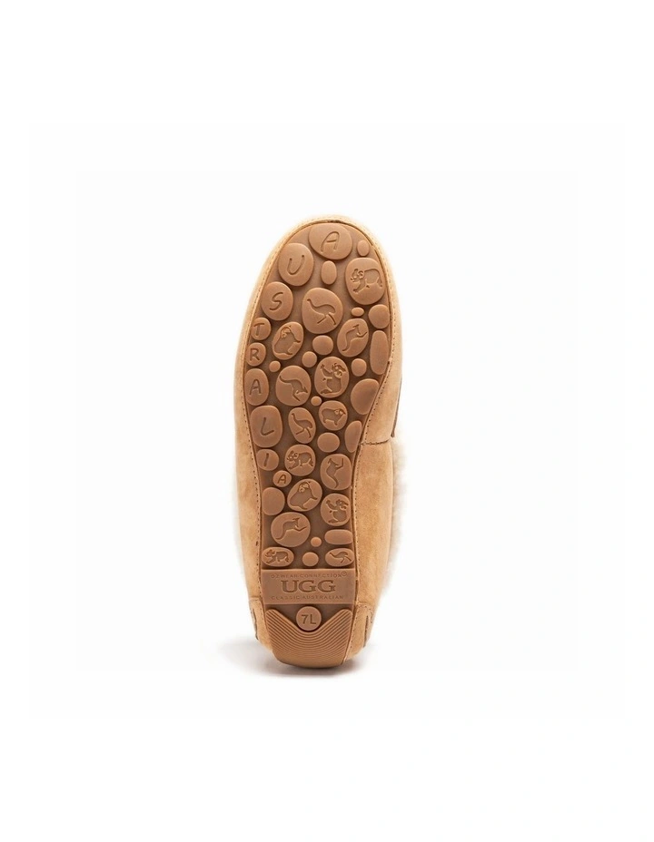 Violet Shearling Moccasin image 7