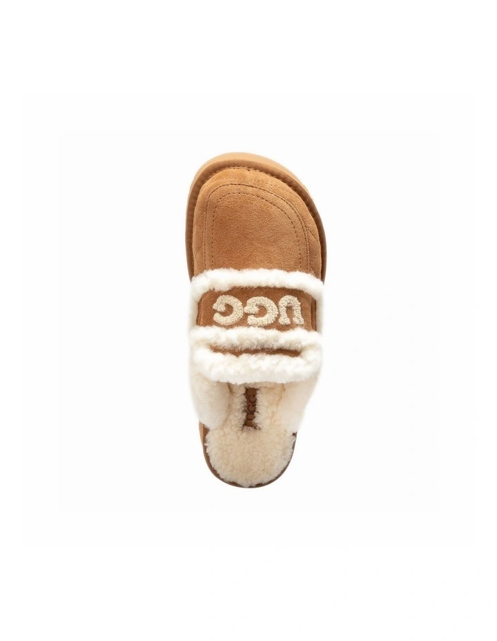 Violet Matelass Shearling Platform Slipper image 7