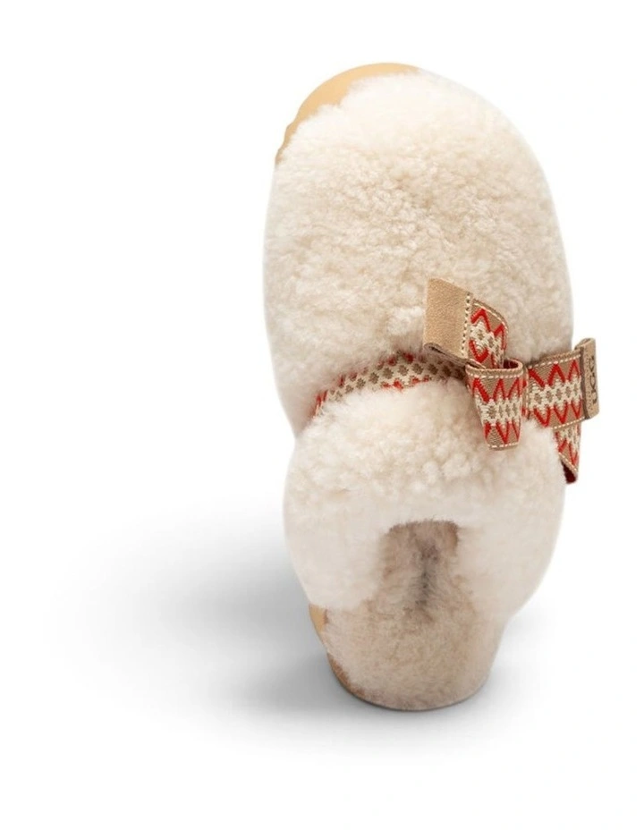 OZWEAR UGG Cemila Shearling Platform Slipper in Ivory image 6
