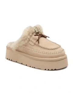 Letitia Platform Slipper - Replaceable Decoration