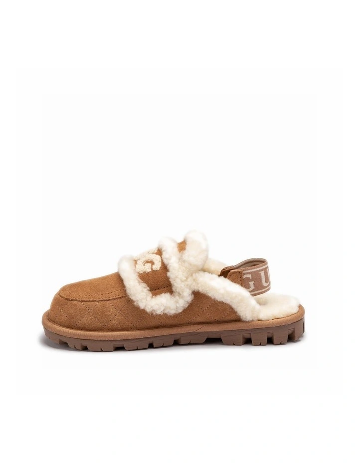 Violet Matelass Shearling Slipper - Elastic Logo, Detachable Feature image 7
