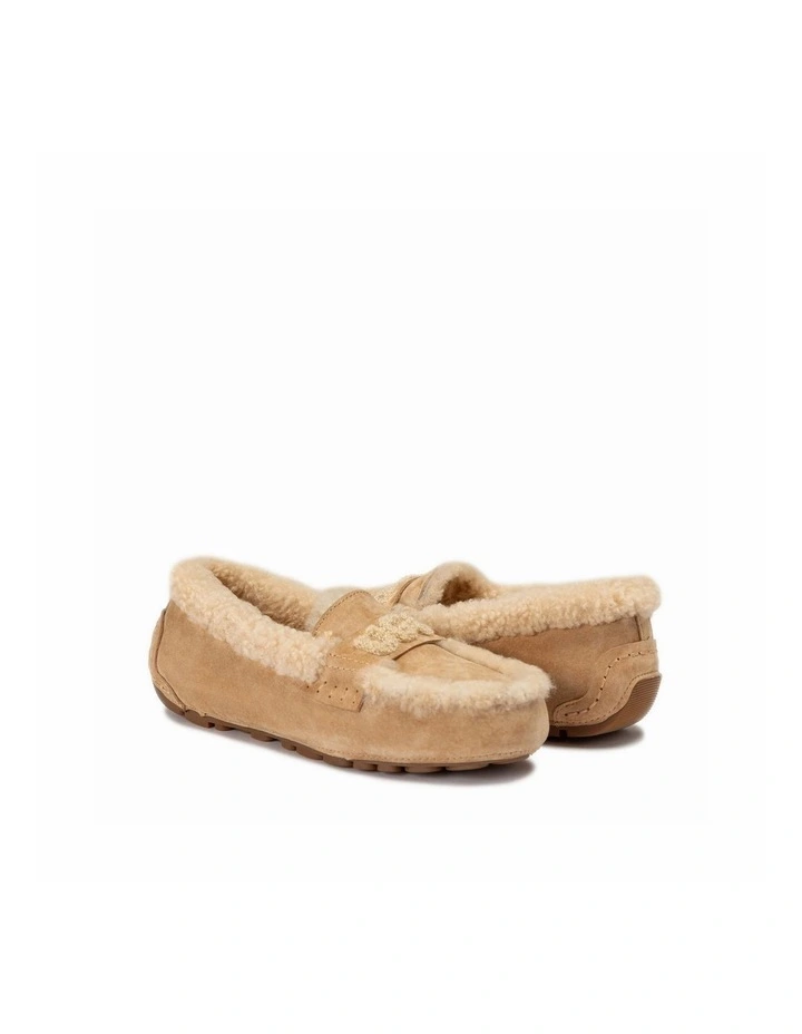 Violet Shearling Moccasin image 2