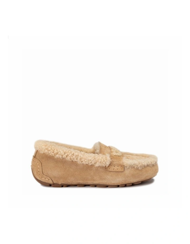 Violet Shearling Moccasin image 3
