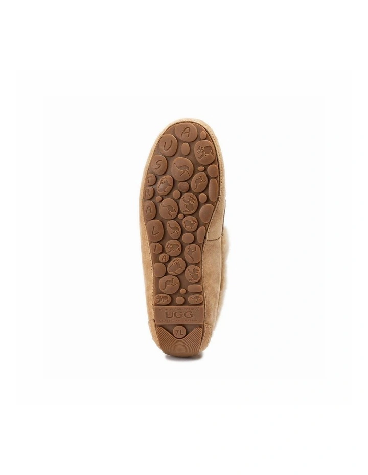Violet Shearling Moccasin image 7