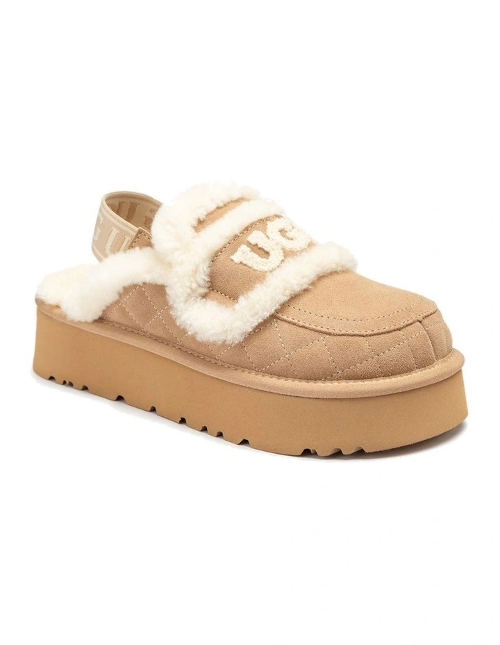 Violet Matelass Shearling Platform Slipper - Detachable image 1