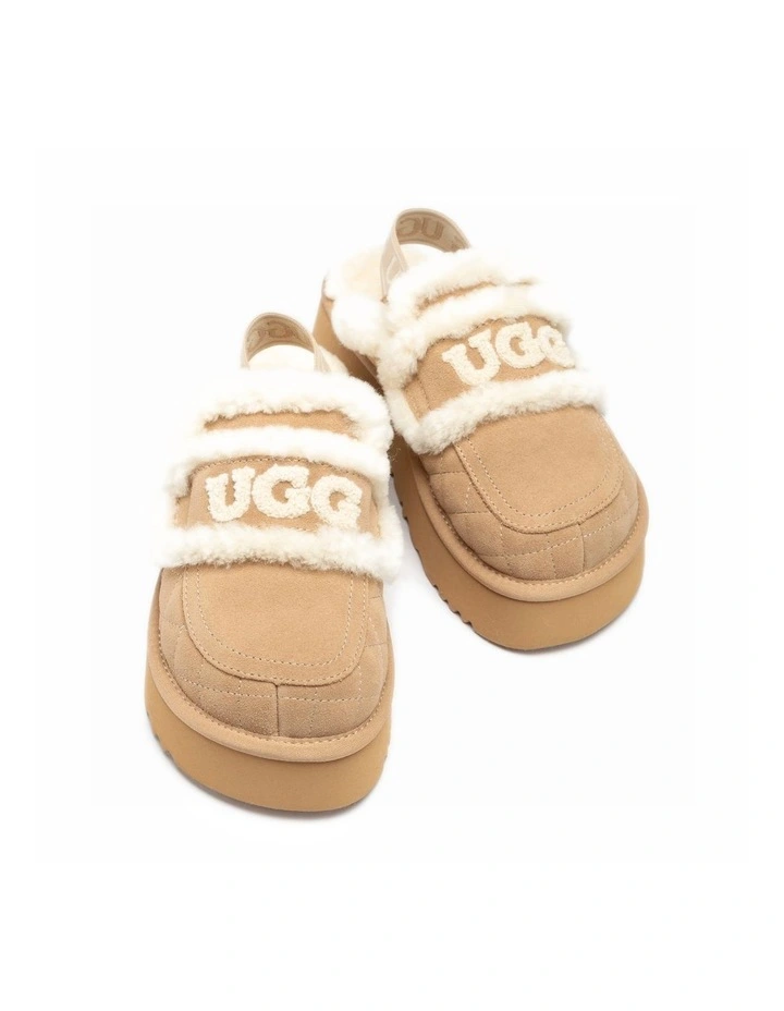 Violet Matelass Shearling Platform Slipper - Detachable image 3