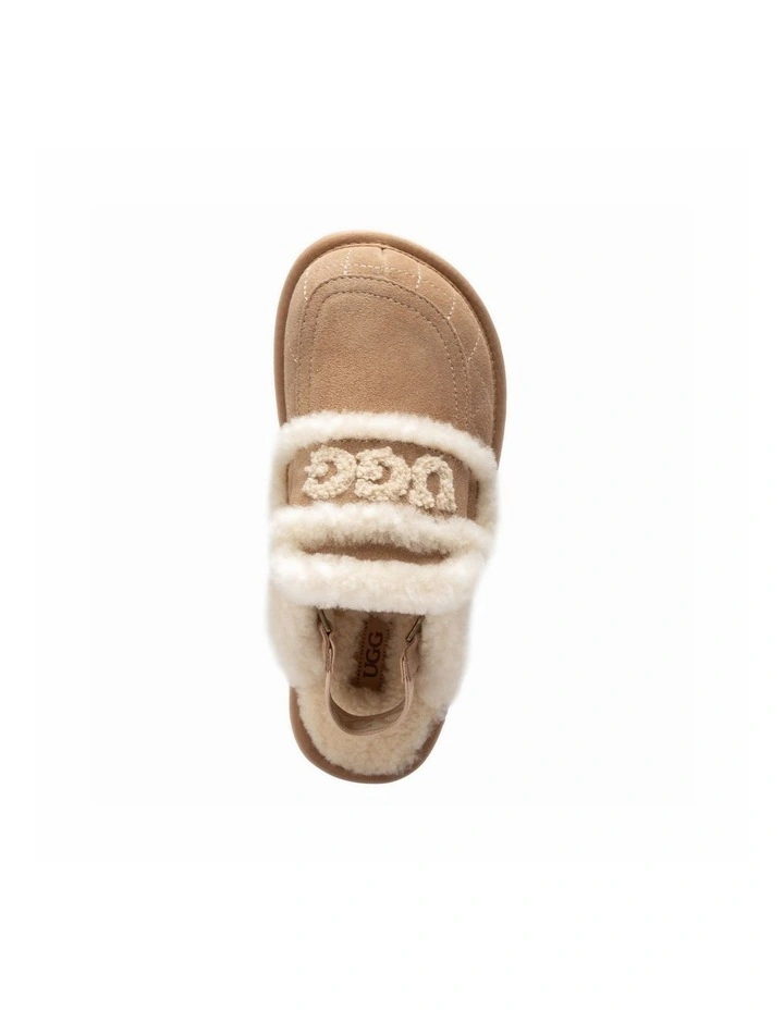 Violet Matelass Shearling Slipper - Elastic Logo, Detachable Feature image 7