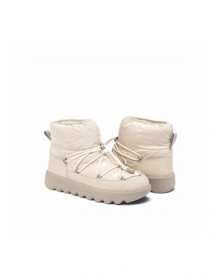 Down Lace-Up Snow Boots, Water-Resistant image 2