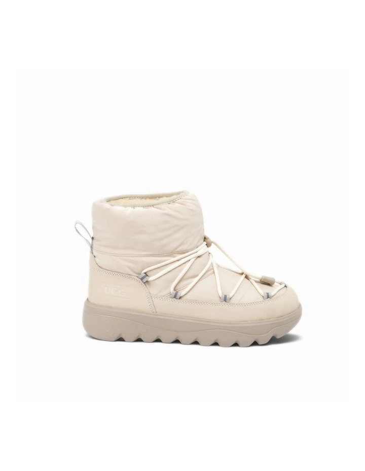 Down Lace-Up Snow Boots, Water-Resistant image 3