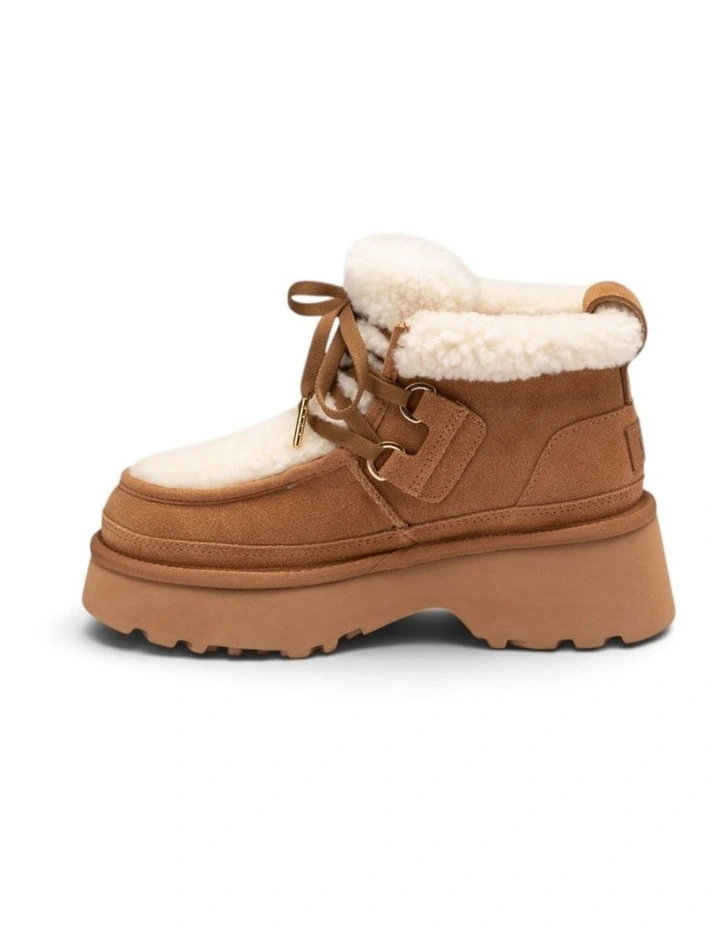 OZWEAR UGG Gina Lace Boot in Chestnut image 4