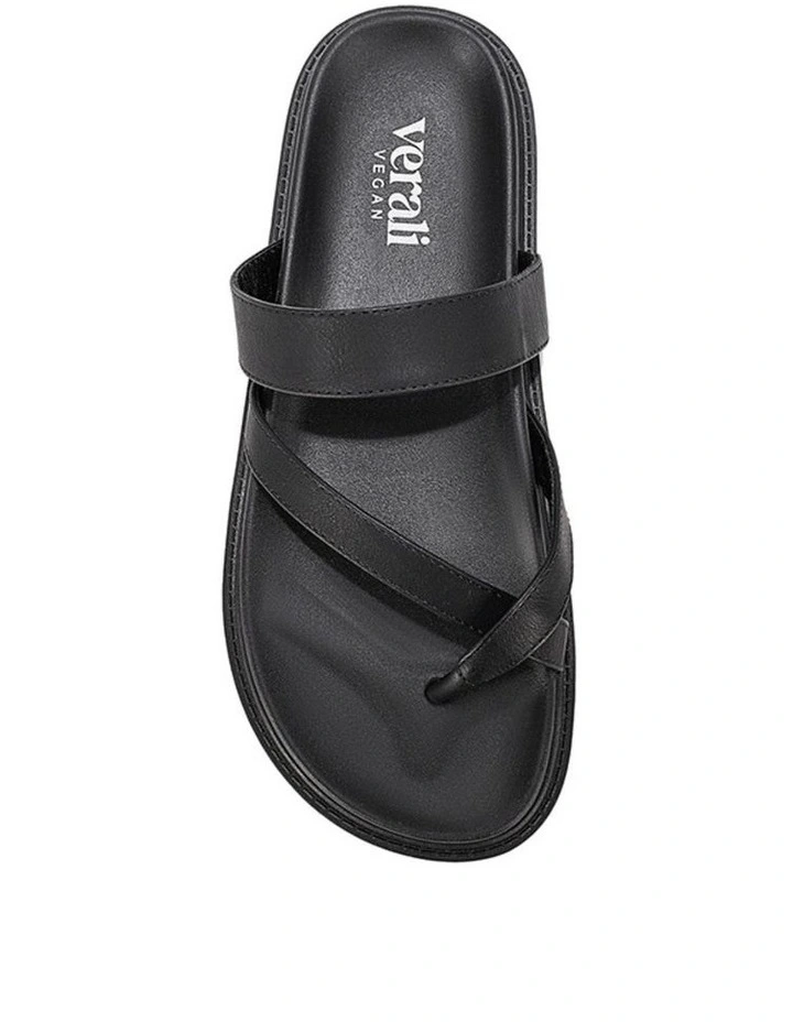Binky Footbed Slides in Black image 3