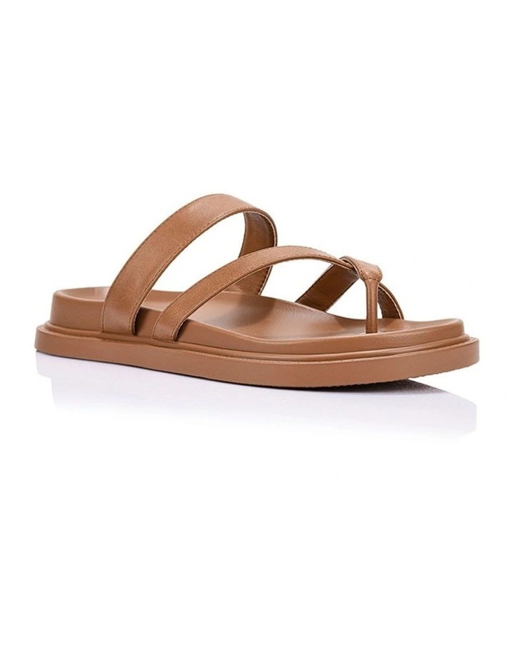 Binky Footbed Slides in Tan image 2
